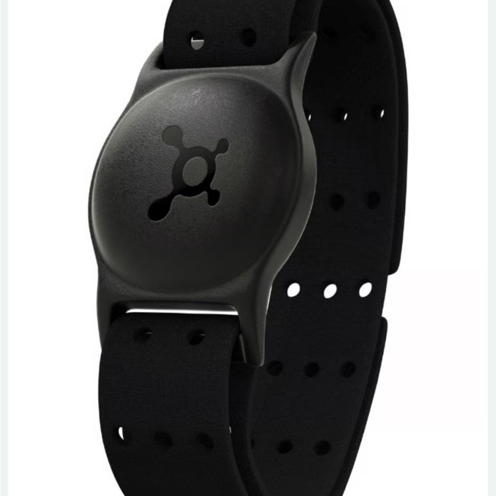 Orangetheory Black Wearable Heart Rate Monitor with charger OTF Orange Theory